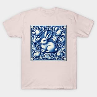 Vintage Dutch Tile: Rabbit No.3 T-Shirt